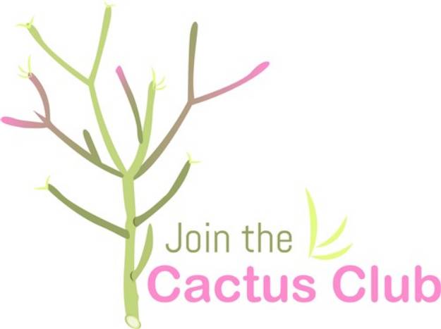 Picture of Cactus Club SVG File