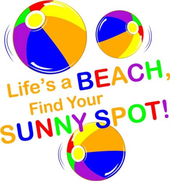Picture of Sunny Spot SVG File