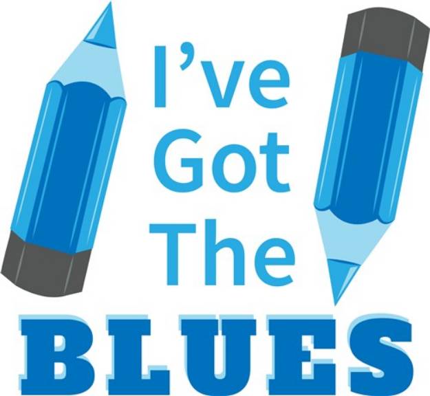 Picture of Got The Blues SVG File