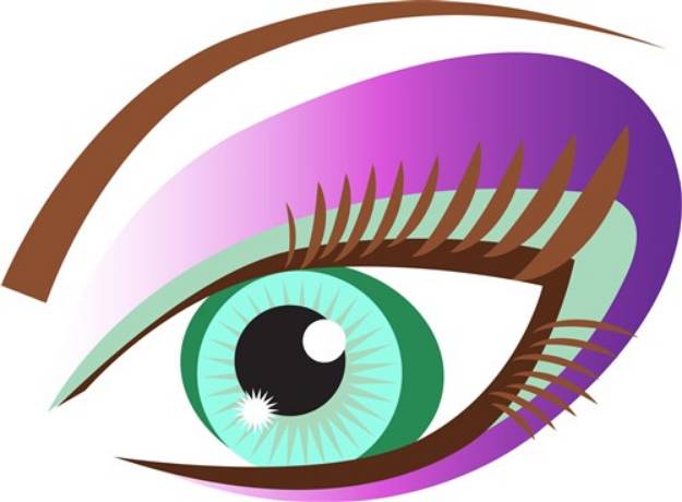 Picture of Eye Makeup SVG File