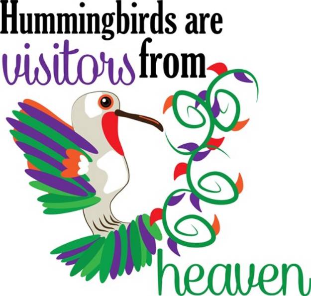 Picture of Visitors From Heaven SVG File