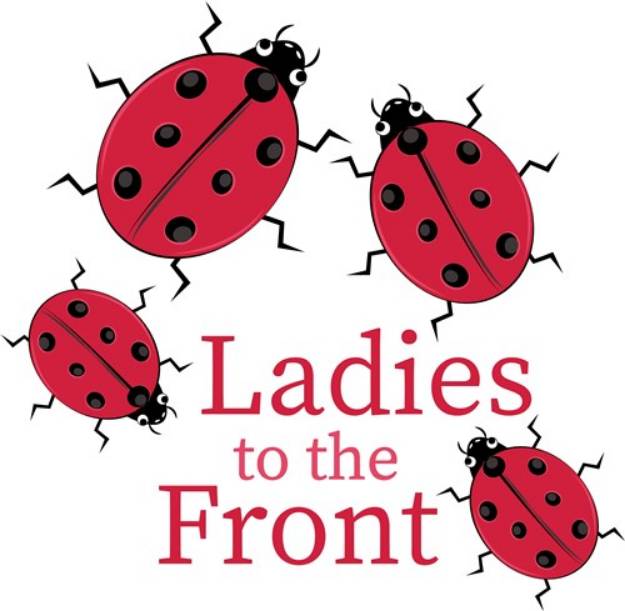 Picture of Ladies To Front SVG File