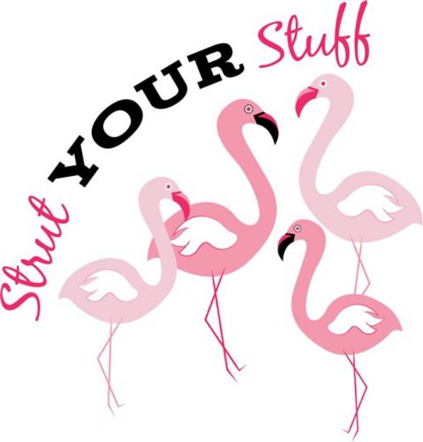 Picture of Strut Your Stuff SVG File