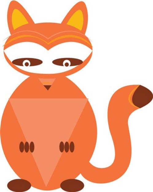 Picture of Cartoon Fox SVG File