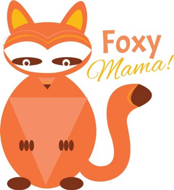 Picture of Foxy Mama! SVG File