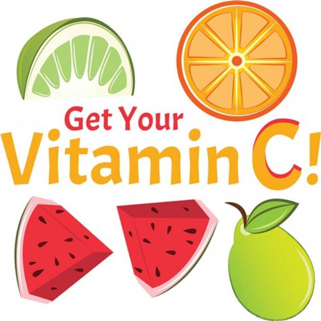 Picture of Get Your Vitamin C SVG File