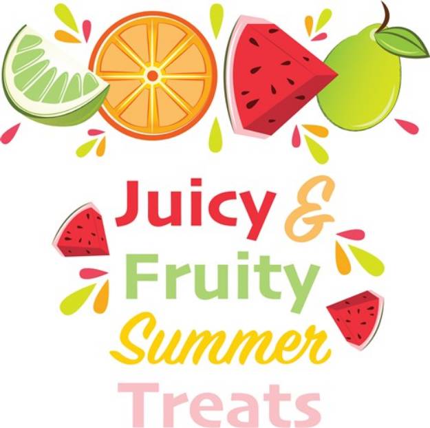 Picture of Fruity Summer Treats SVG File