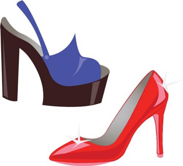 Picture of High Heel Shoes SVG File