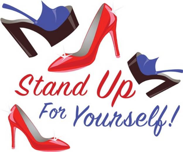 Picture of Stand Up For Yourself SVG File