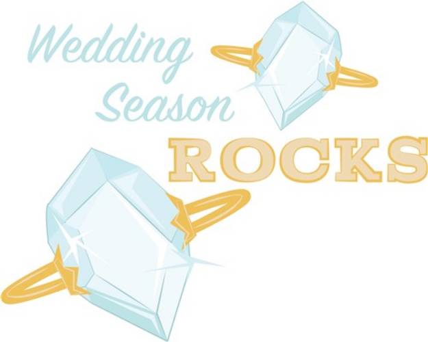 Picture of Wedding Season Rocks SVG File