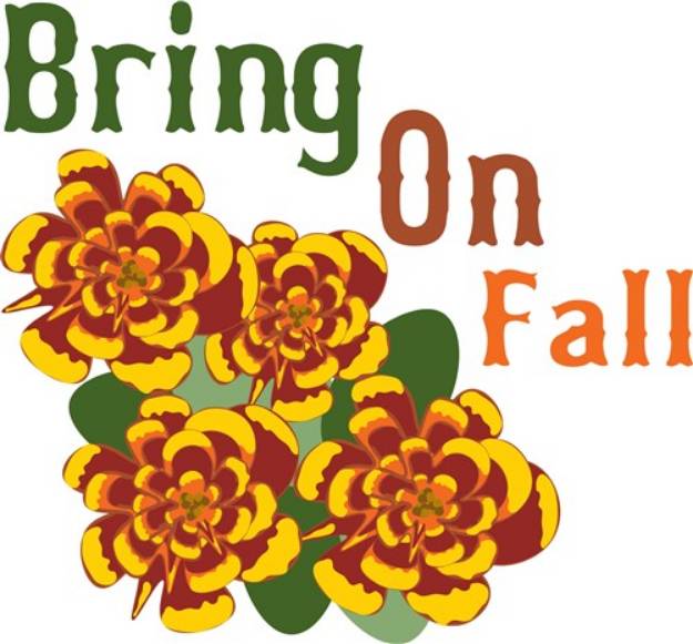 Picture of Bring On Fall SVG File