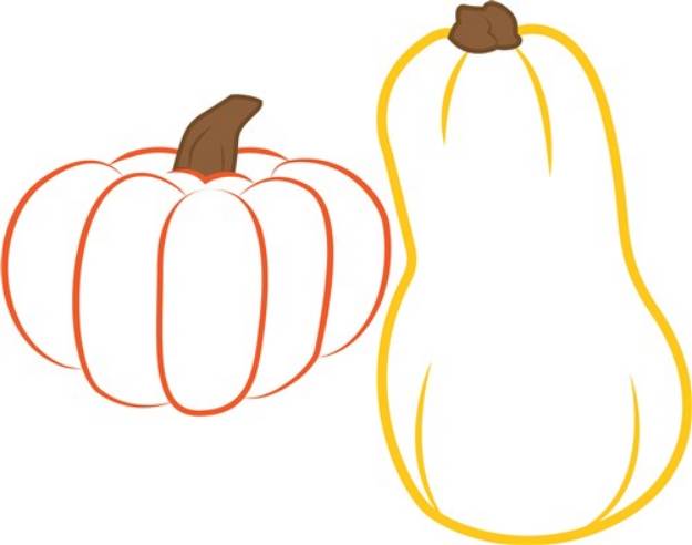 Picture of Gourds SVG File