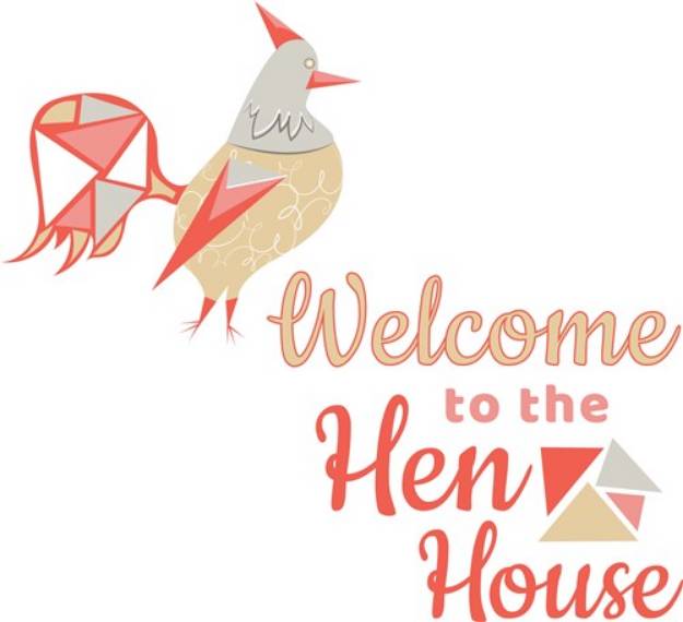 Picture of Welcome To The Hen House SVG File