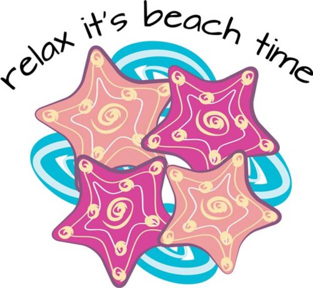 Picture of Relax Its Beach Time SVG File