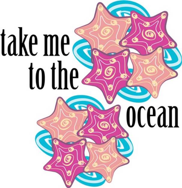 Picture of Take Me To The Ocean SVG File