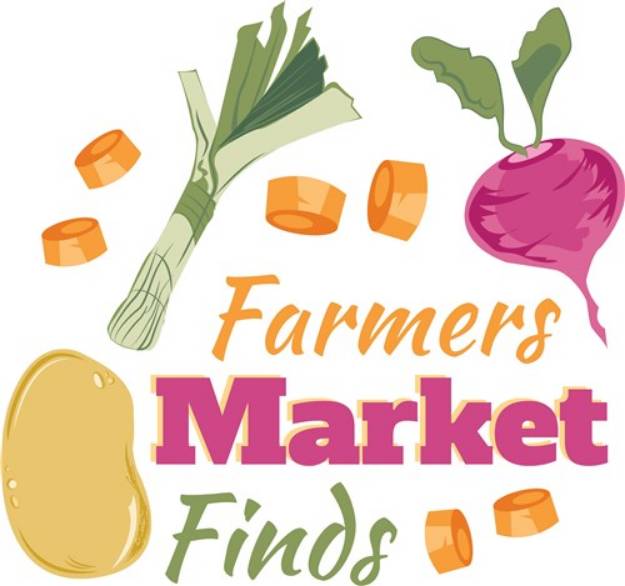 Picture of Farmer Market Finds SVG File