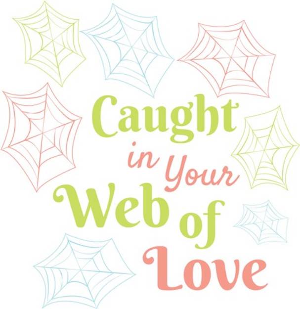 Picture of Caught In Your Web Of Life SVG File