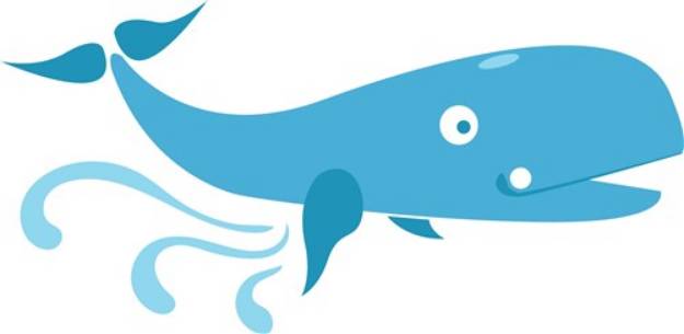 Picture of Whale SVG File