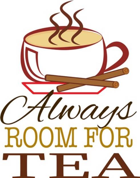 Picture of Always Room For Tea SVG File