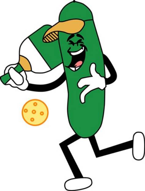 Picture of Pickle Ball SVG File