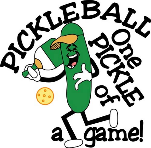 Picture of One Pickle Game SVG File