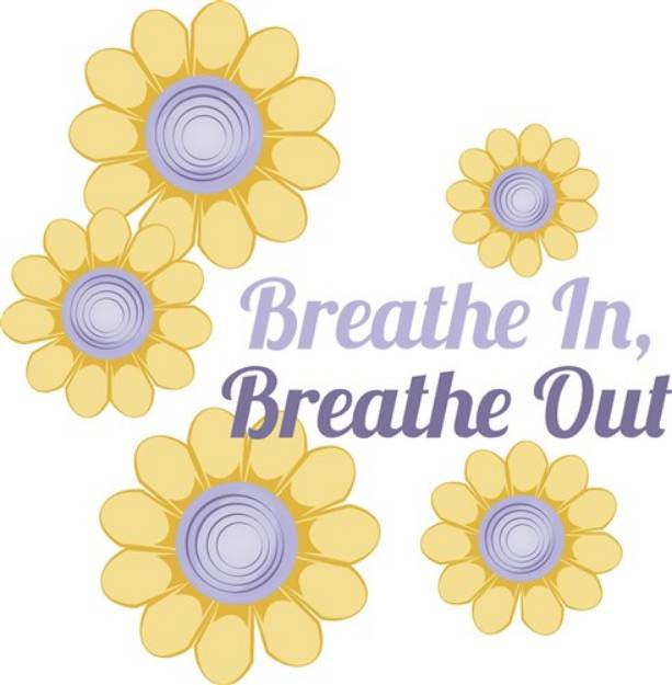 Picture of Breathe In, Breathe Out SVG File