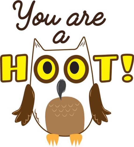 Picture of You Are A Hoot! SVG File