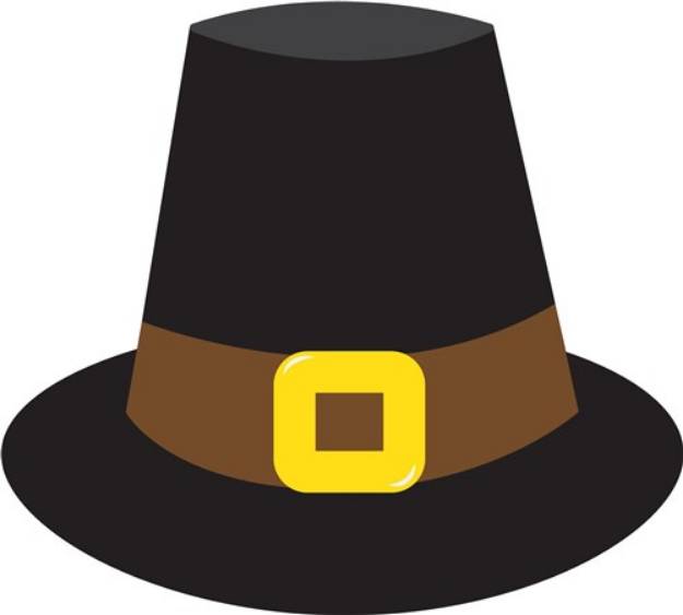 Picture of Pilgrim Hat SVG File