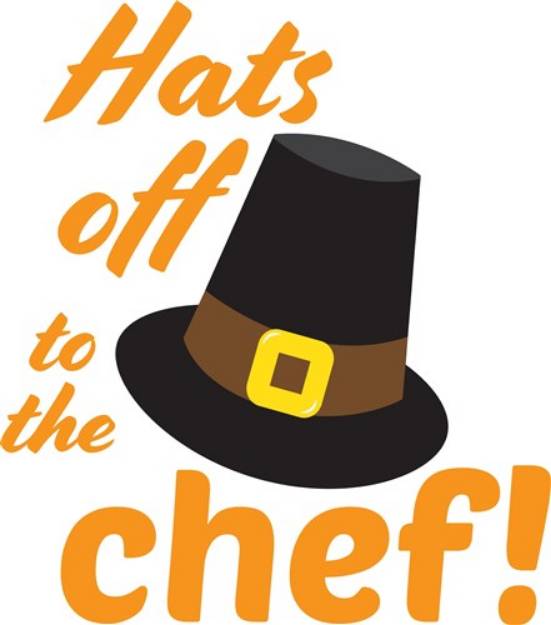 Picture of Hats Off To The Chef SVG File