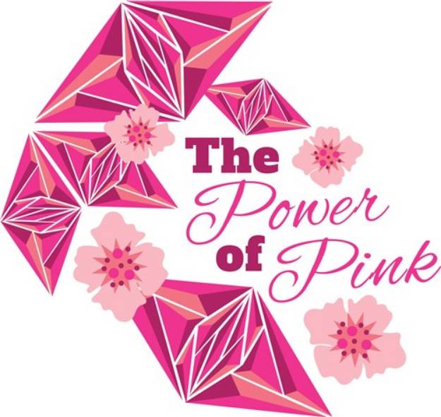 Picture of The Power Of Pink SVG File