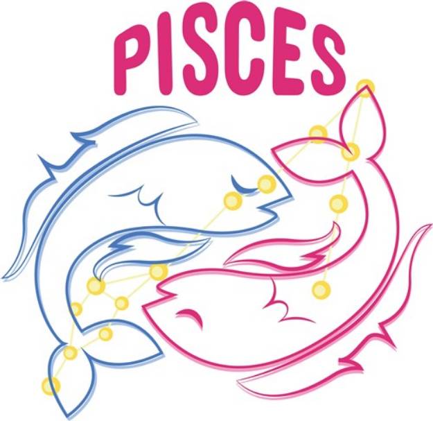 Picture of Pisces SVG File