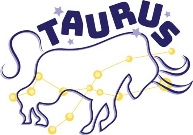 Picture of Taurus Bull Outline SVG File