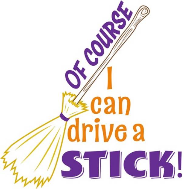 Picture of Drive A Stick SVG File