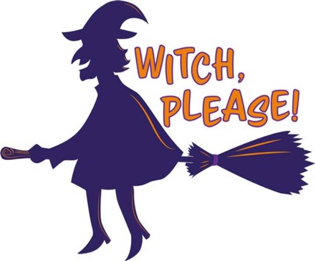 Picture of Witch Please! SVG File