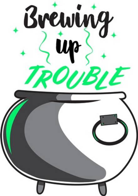 Picture of Brewing Up Trouble SVG File