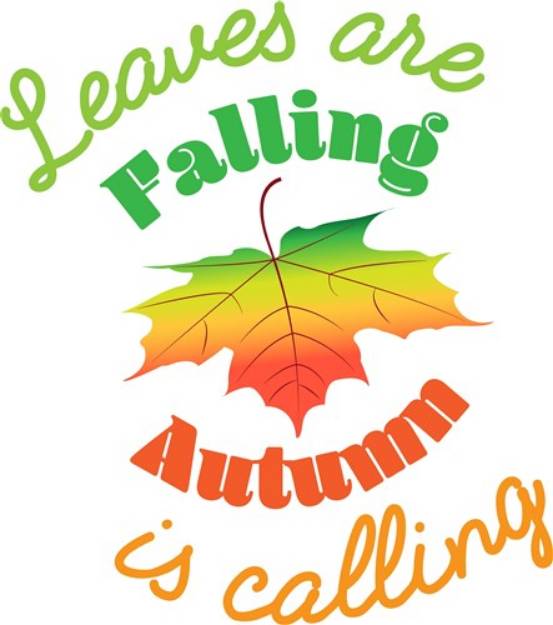 Picture of Autumn Is Calling SVG File