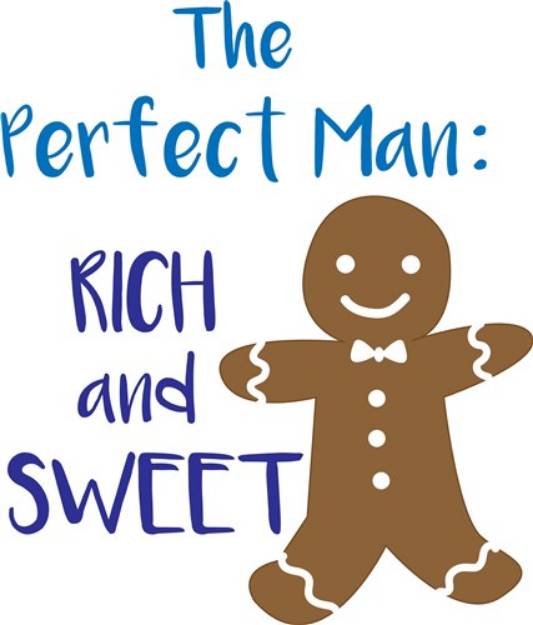 Picture of The Perfect Man SVG File