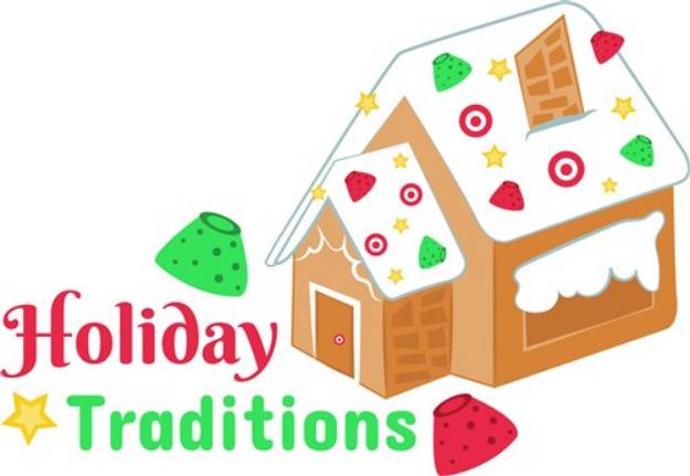 Picture of Holiday Traditions SVG File