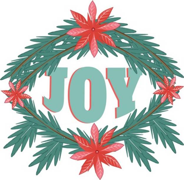 Picture of Holiday Joy SVG File