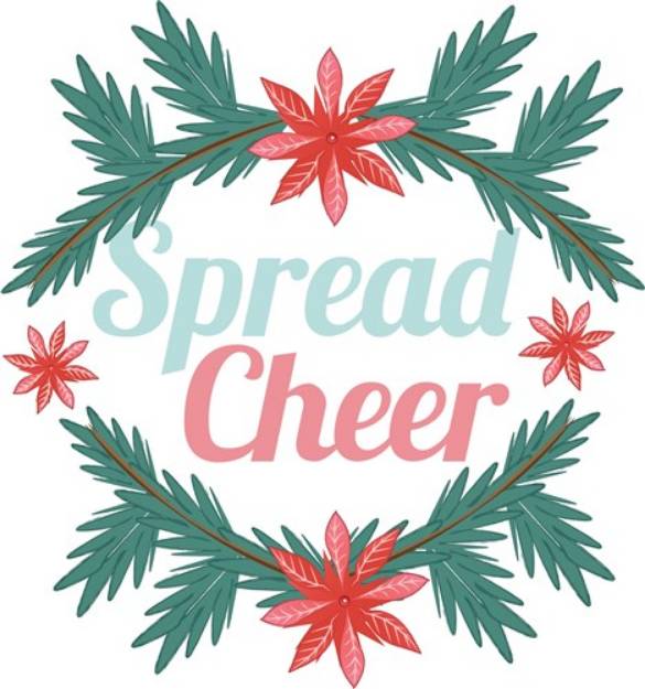 Picture of Spread Holiday Cheer SVG File