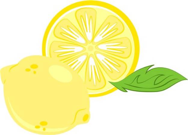 Picture of Lemons SVG File