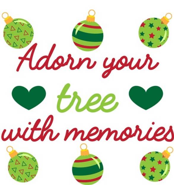 Picture of Christmas Memories SVG File