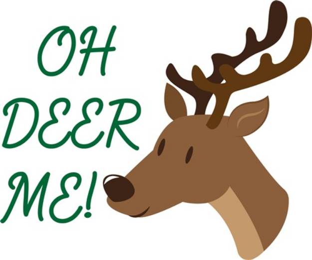 Picture of Oh Deer Me! SVG File