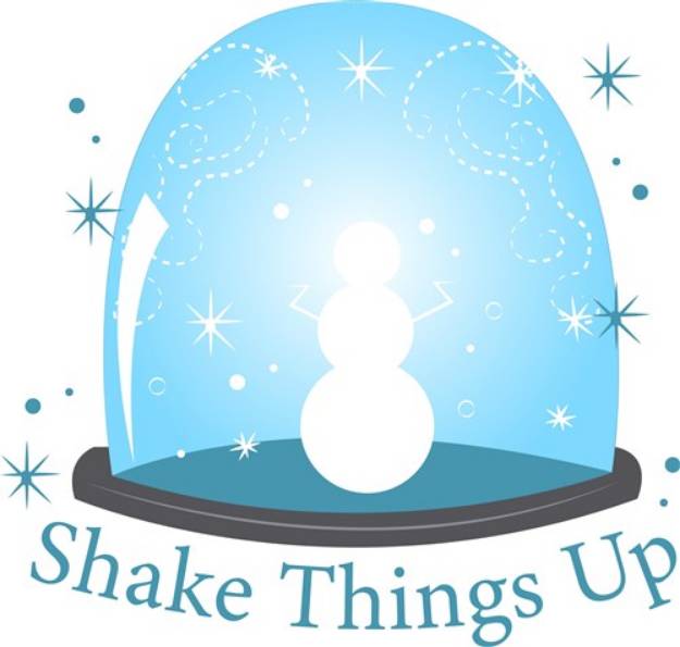 Picture of Shake Things Up SVG File