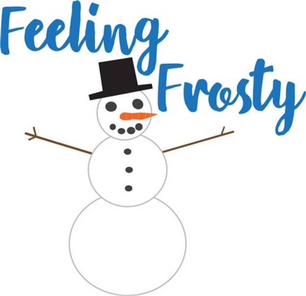 Picture of Feeling Frosty SVG File