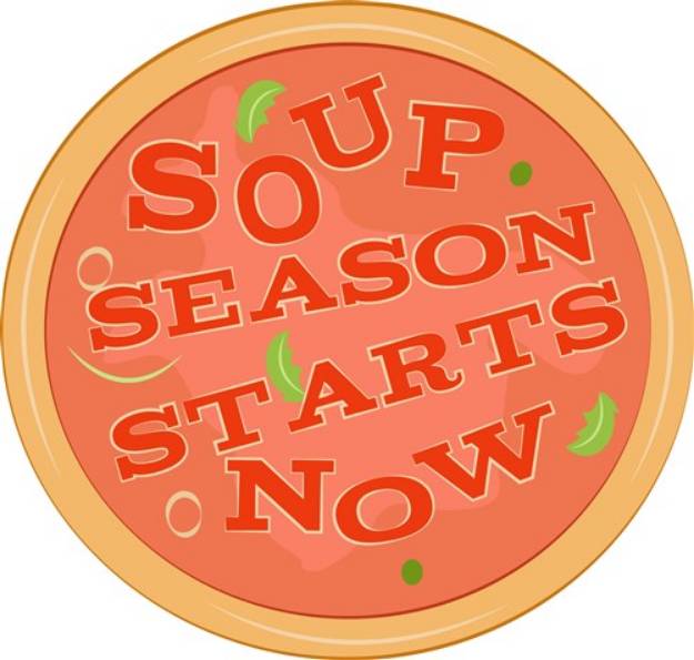 Picture of Soup Season Starts Now SVG File