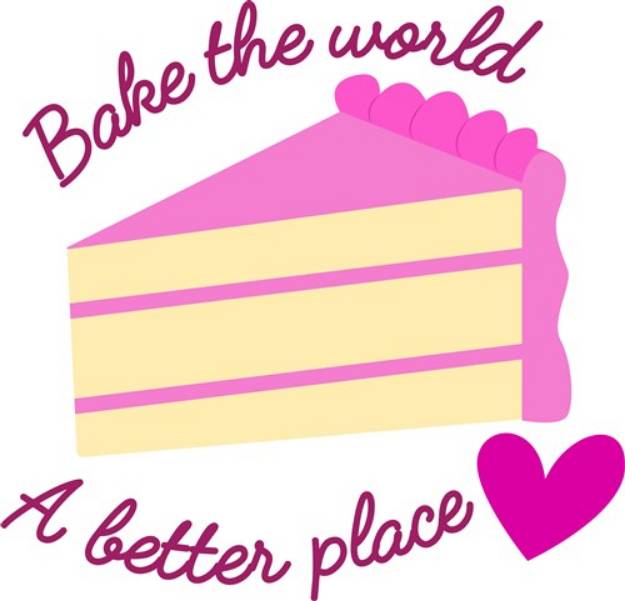 Picture of Bake The World SVG File