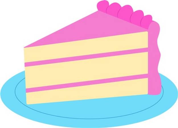 Picture of Pink Cake SVG File