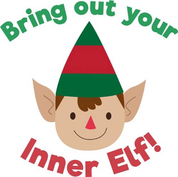 Picture of Bring Out Your Inner Elf! SVG File