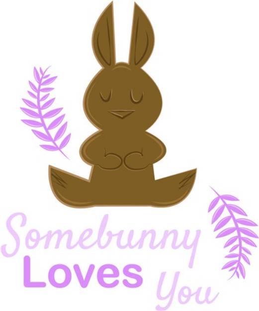 Picture of Somebunny Loves You SVG File